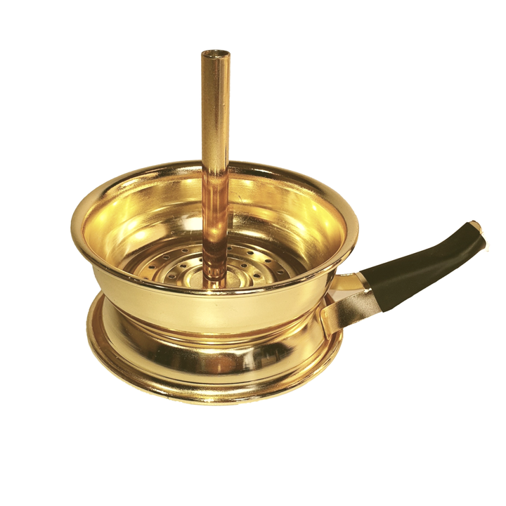 Gold Chimney Charcoal Holder (Incl. Handle) - Khalilmamoon