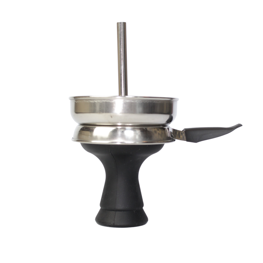 Silver Chimney Charcoal Holder (Incl. Handle) - Khalilmamoon